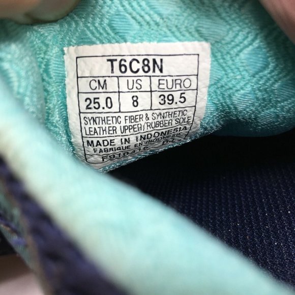 Asics‎ Running Shoes Gel-Cumulus 18 T6C8N Womens sz 8 / EU 39.5 Blue Pink - Picture 11 of 12